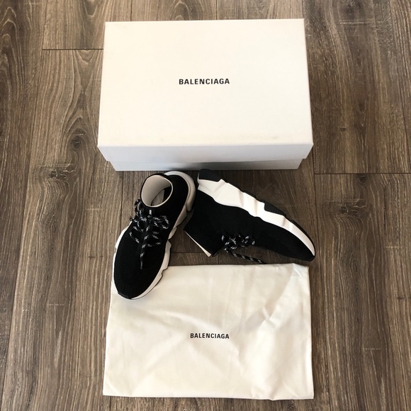 NWB BALENCIAGA Speed Lace-Up Sneakers - Picture 13 of 16